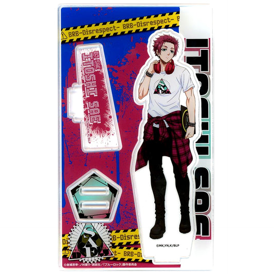 Sae Itoshi Blue Lock x Karaoke no Tetsujin Vol.3 Acrylic Stand with Nameplate [USED]