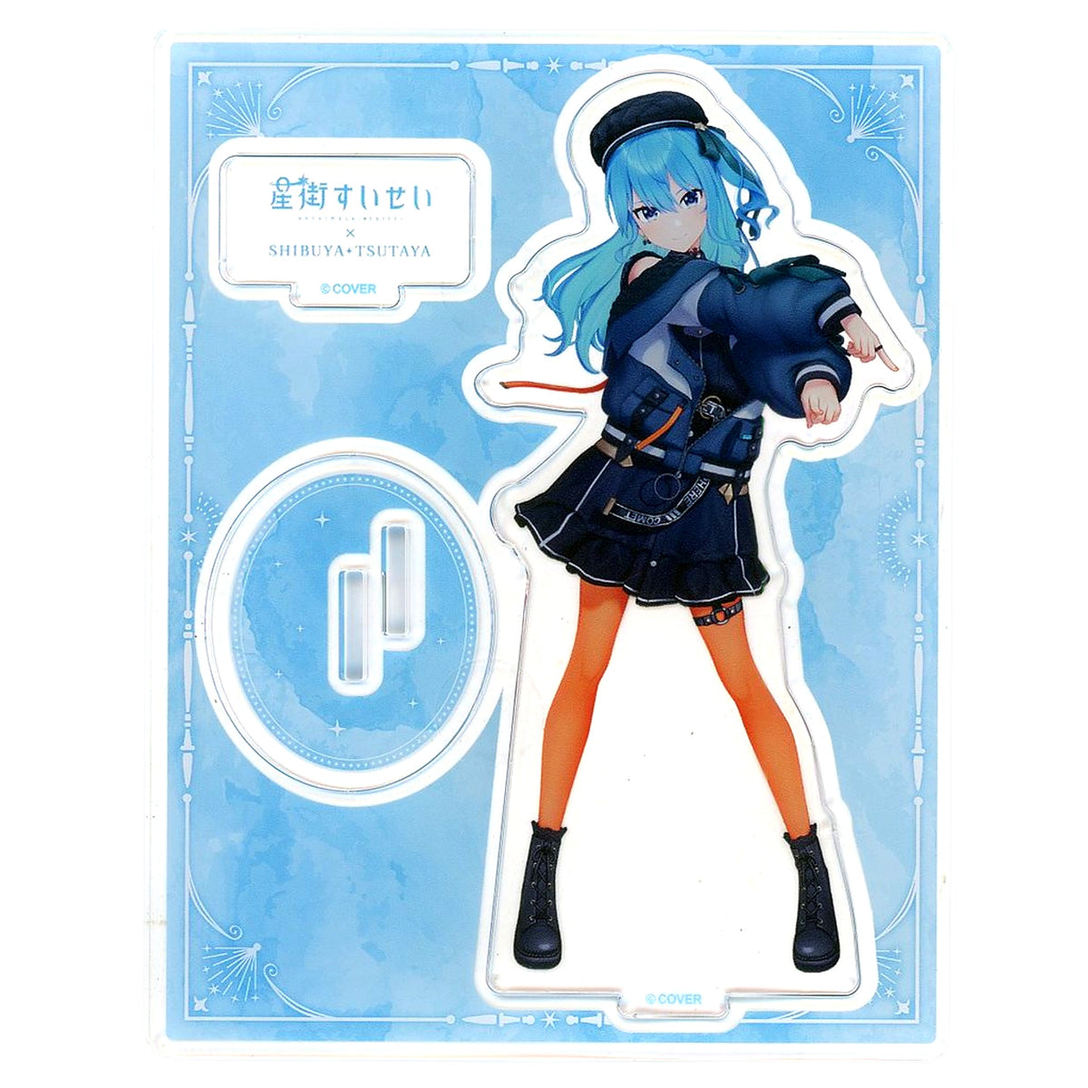 VTuber Hololive Hoshimachi Suisei Choreography Acrylic Stand Pop-Up Shop at Shibuya TSUTAYA Vol.2 Exclusive Acrylic Stands [USED]