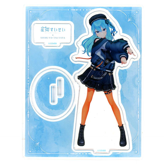 VTuber Hololive Hoshimachi Suisei Choreography Acrylic Stand Pop-Up Shop at Shibuya TSUTAYA Vol.2 Exclusive Acrylic Stands [USED]