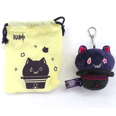 Genshin Grin-Malkin Hat Magic Series Keychain Keychains [USED]
