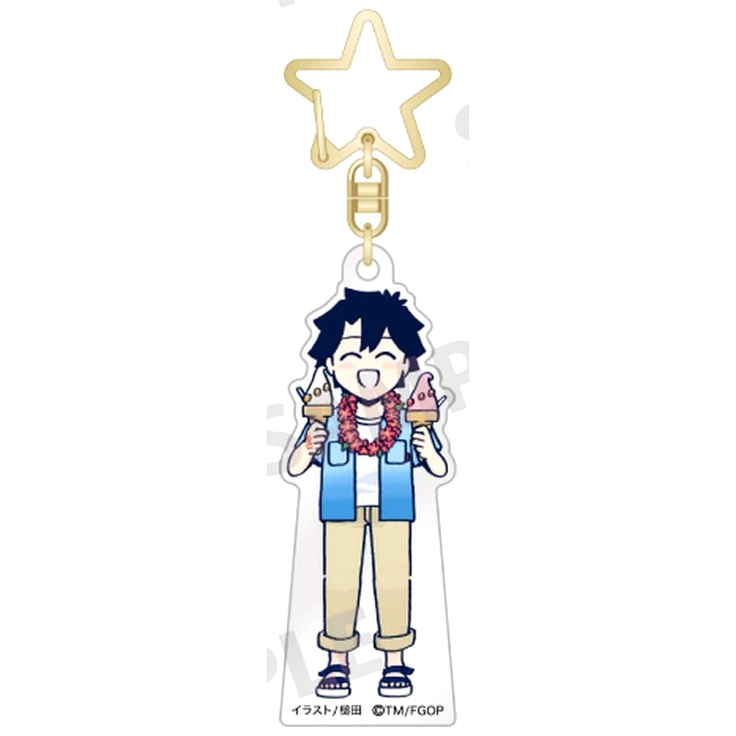 Fate/Grand Order Ritsuka Fujimaru Trading Acrylic Keychain Fujimaru Ritsuka Doesn't Get It [USED]