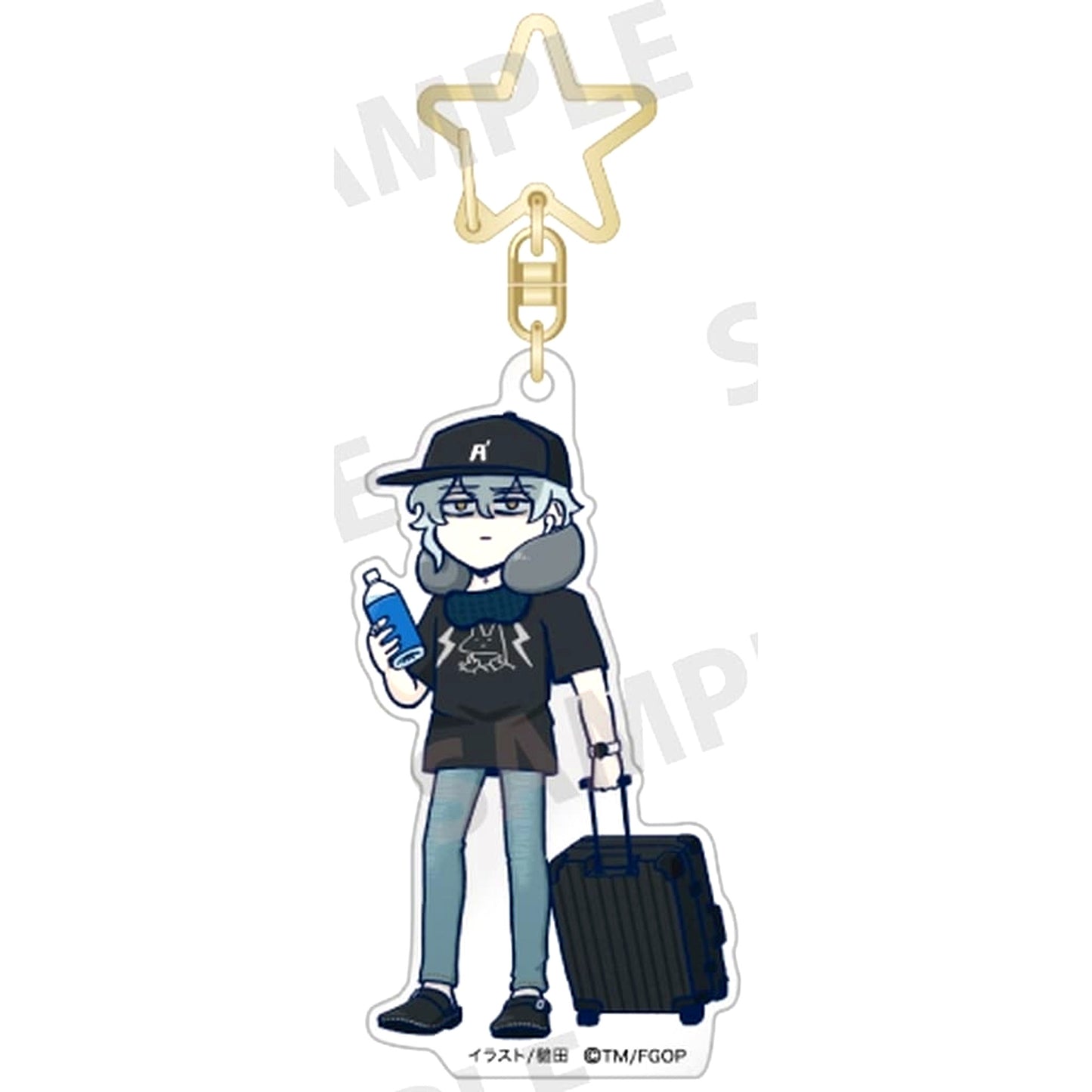 Fate/Grand Order Kadoc Zemlupus Trading Acrylic Keychain Fujimaru Ritsuka Doesn't Get It [USED]