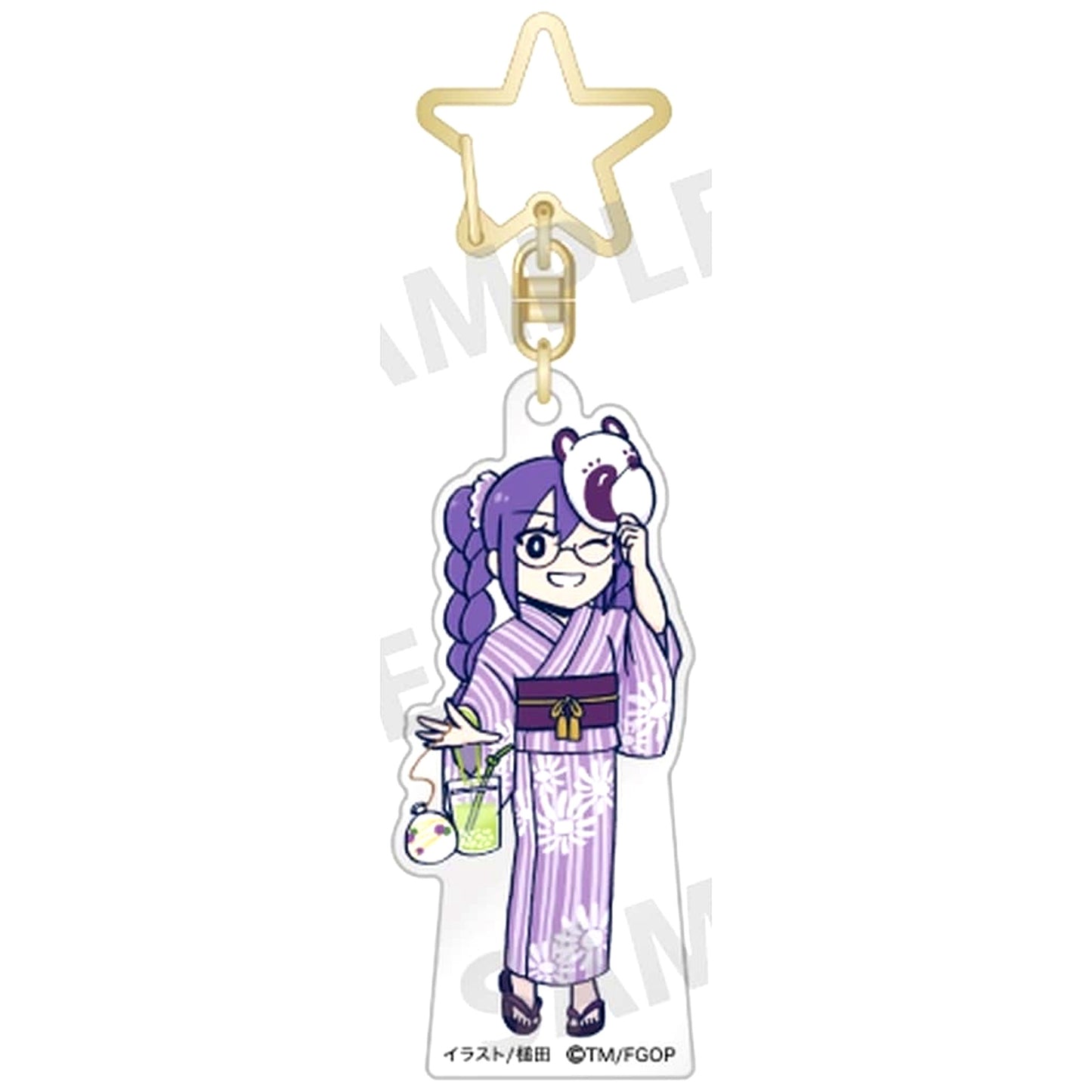Fate/Grand Order Sion Eltnam Sokaris Trading Acrylic Keychain Fujimaru Ritsuka Doesn't Get It [USED]