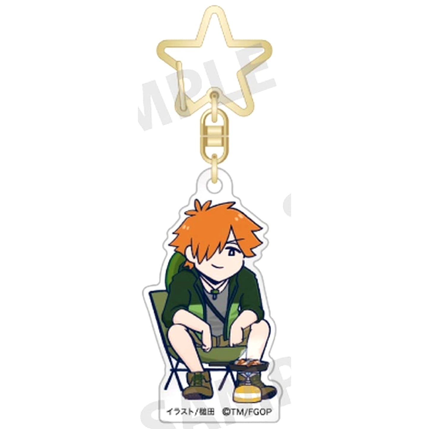 Fate/Grand Order Robin Hood Trading Acrylic Keychain Fujimaru Ritsuka Doesn't Get It [USED]
