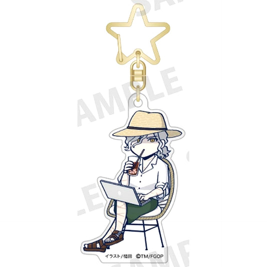 Fate/Grand Order Edmond Dantes Trading Acrylic Keychain Fujimaru Ritsuka Doesn't Get It [USED]
