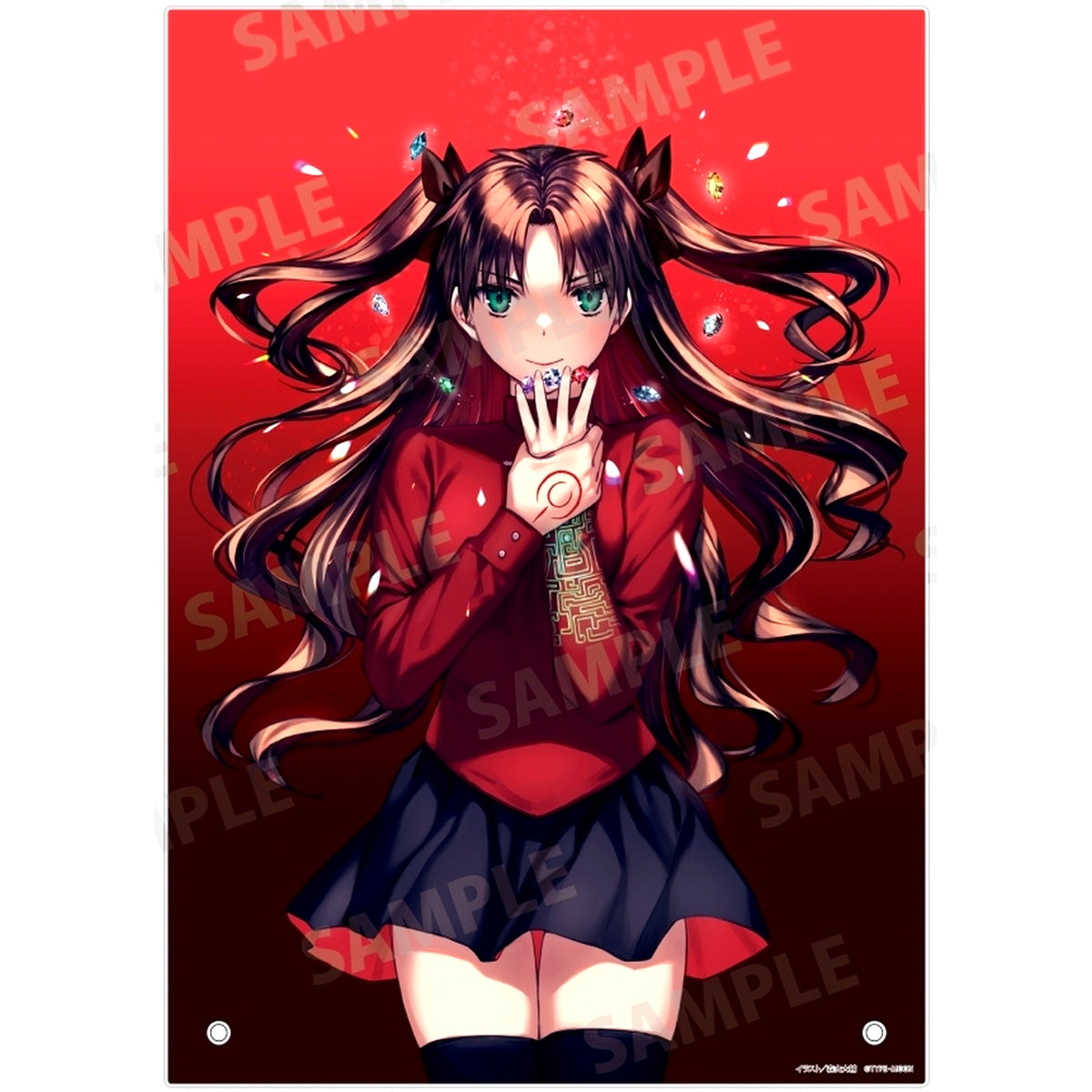 Rin Tohsaka Acrylic Item Fate/stay night Unlimited Blade Works [USED]