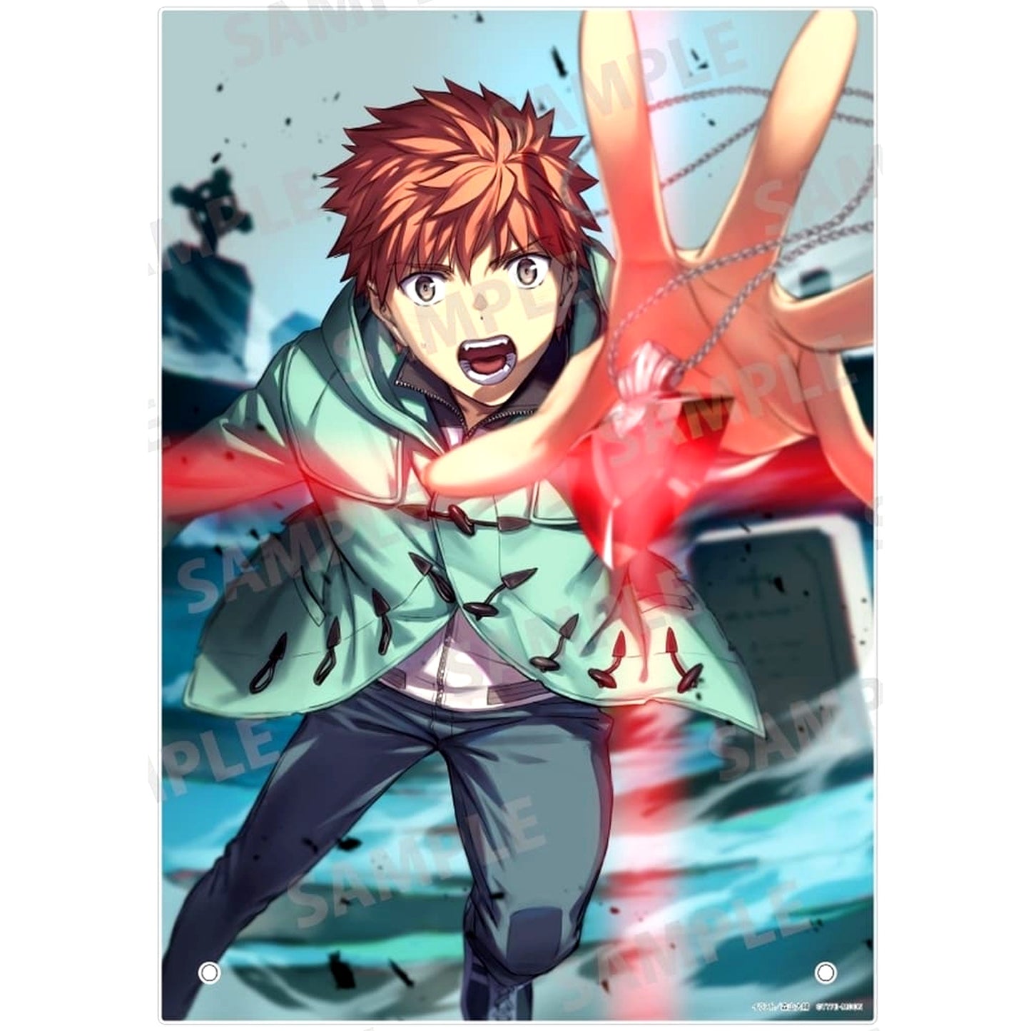 Shirou Emiya Fate/stay night [Unlimited Blade Works] No.2 Acrylic Art Board [USED]