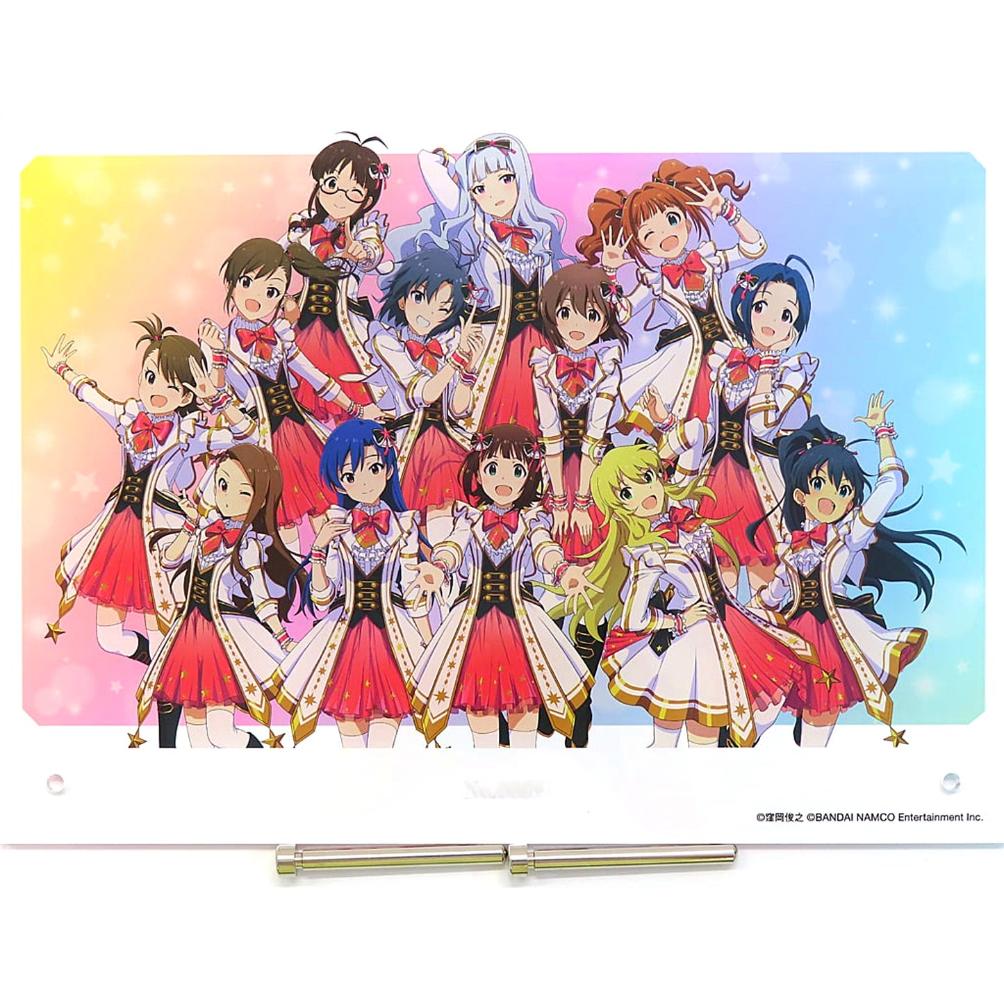 765PRO ALLSTARS Starry Futures Ver. Idolmaster Official Acrylic Panel [USED]