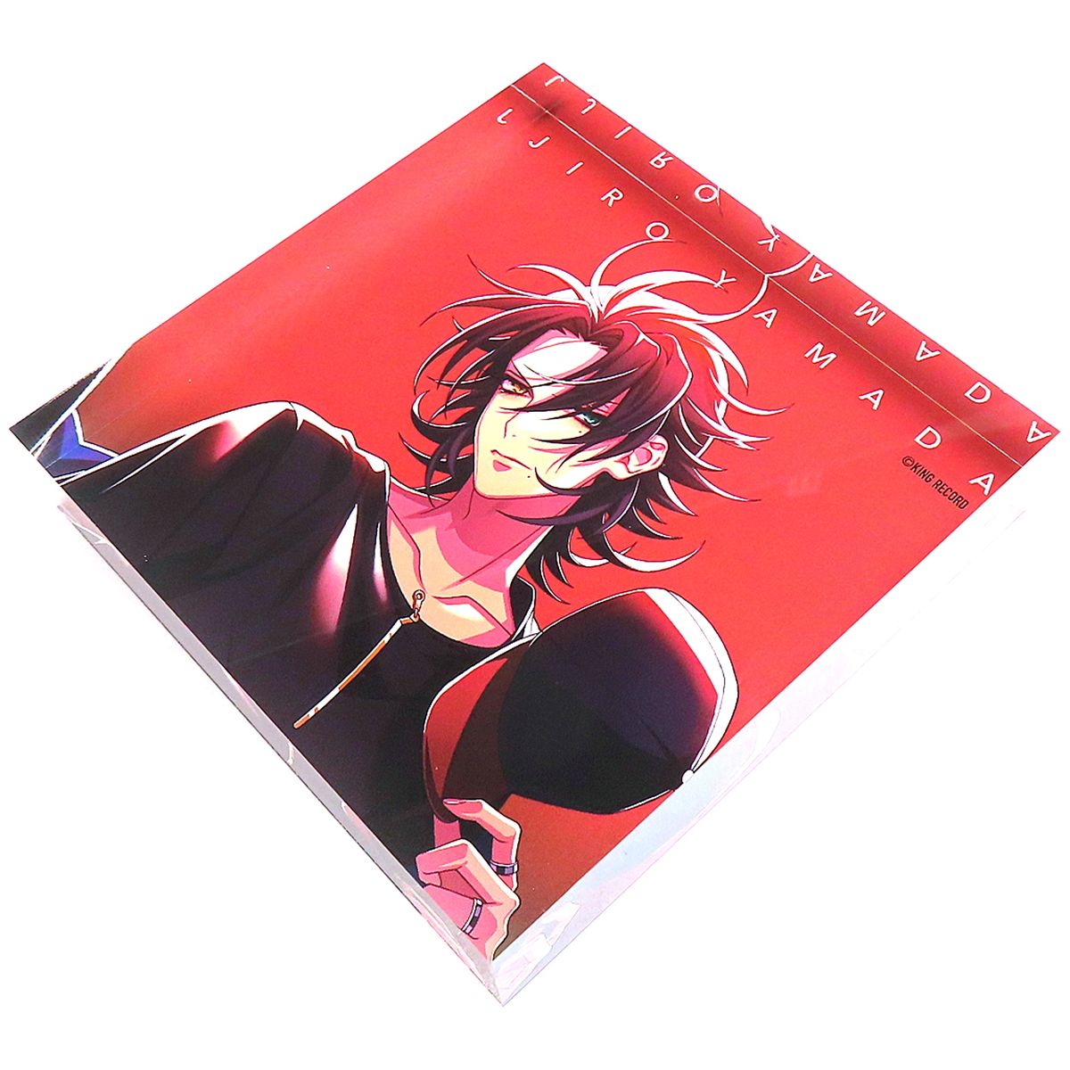 Set of 3 Jiro Yamada Hypnosis Mic: Division Rap Battle Acrylic Block CD Only from Set of 3 Buster Bros!!! CD Acrylic Block Set Bonus [USED]