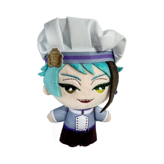 Jade Leech Disney Twisted Wonderland Mini Mini Plush Keychain Master Chef Ver. Gurihiru ART POP UP STORE in Marui [USED]
