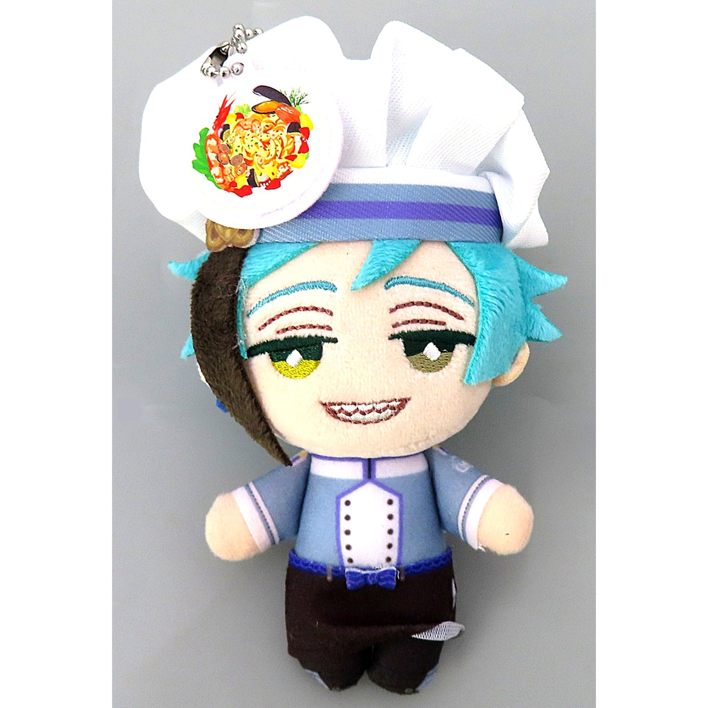Floyd Leech Disney Twisted-Wonderland Gurihiru ART POP UP STORE in Marui Master Chef Ver. Mini Mini Plush Keychain [USED]