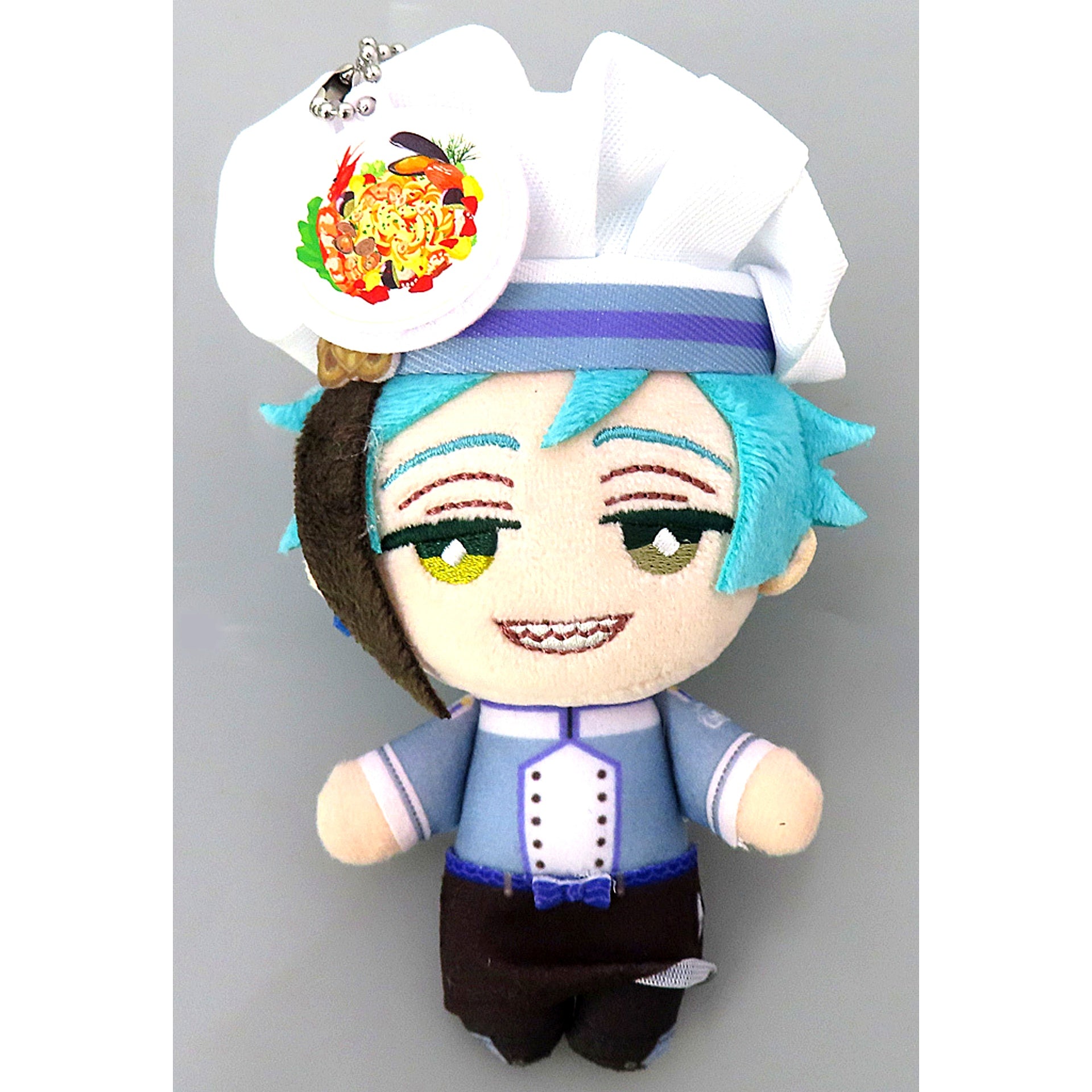 Floyd Leech Disney Twisted-Wonderland Gurihiru ART POP UP STORE in Marui Master Chef Ver. Mini Mini Plush Keychain [USED]