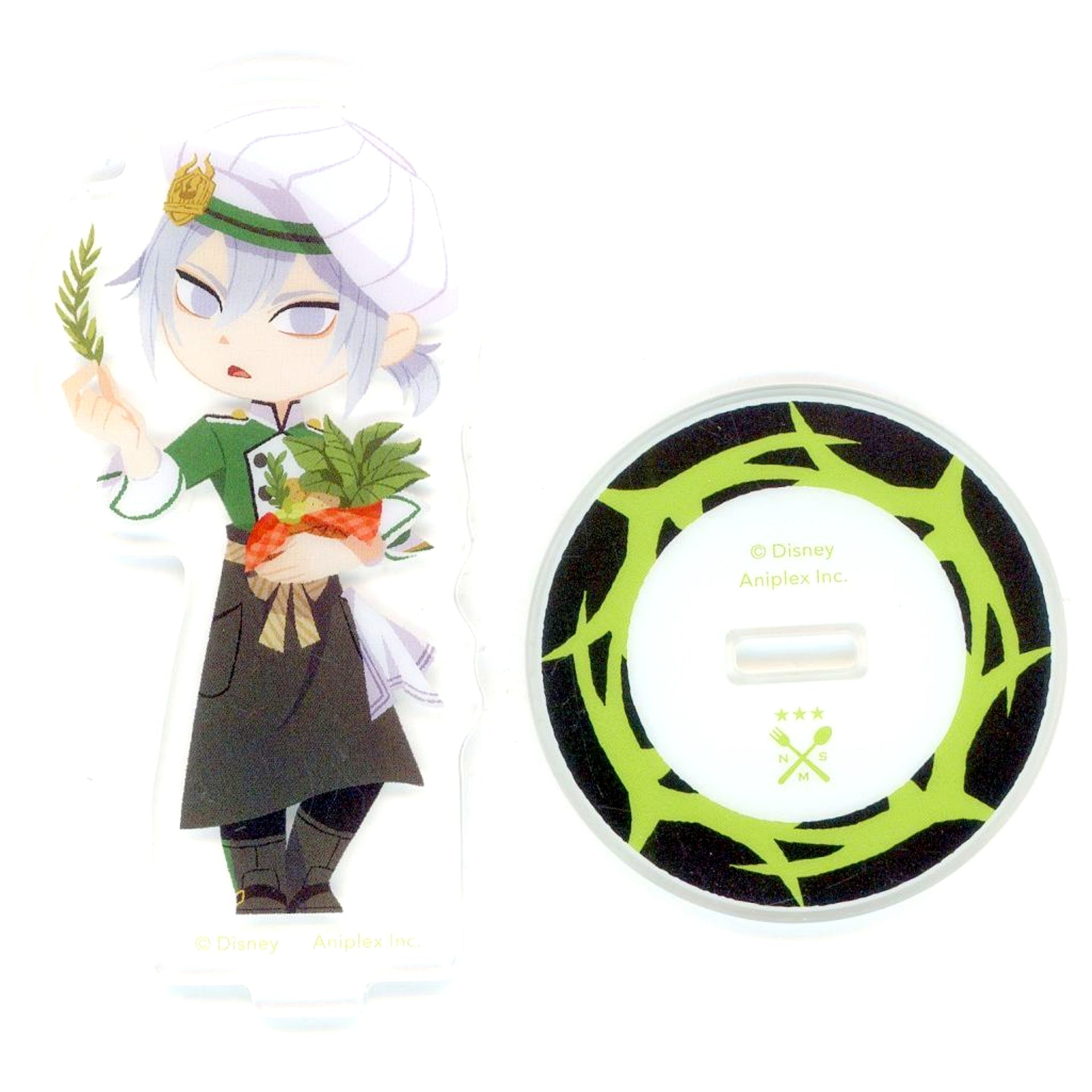 Silver Disney Twisted-Wonderland Gurihiru ART POP UP STORE in Marui Gurihiru Art Ver. Acrylic Stand Collection Vol.2 [USED]