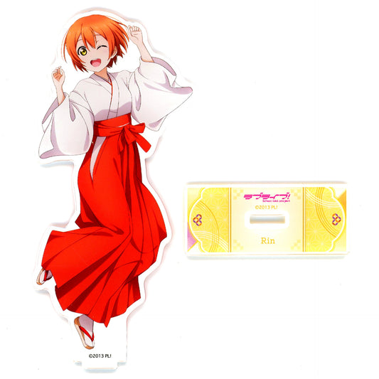 Rin Hoshizora Acrylic Stand Love Live! Summer Festival in Kanda Myojin Nouryo Festival [USED]