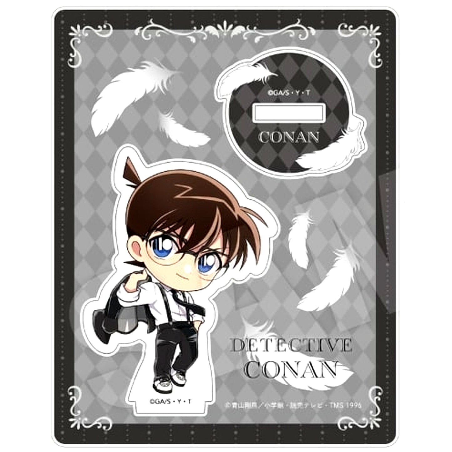 Conan Edogawa Detective Conan Monochrome Series Release Commemoration Fair Monochrome Mini Acrylic Stand [USED]