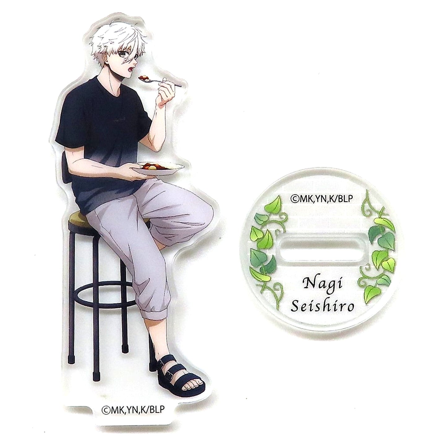 Seishiro Nagi BLUELOCK Mini Mini Acrylic Stand Collection 22Curry_24 [USED]