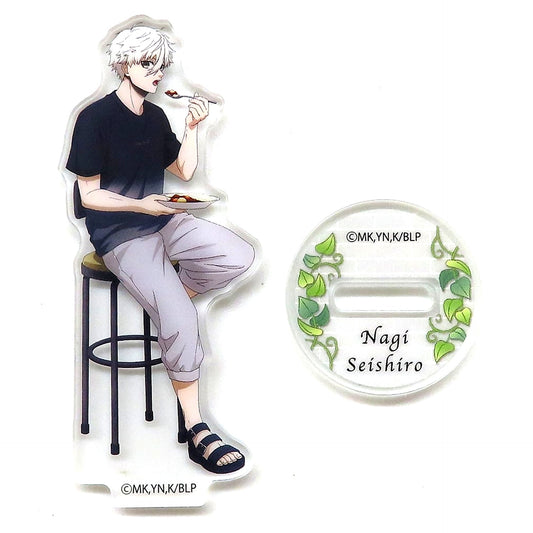 Seishiro Nagi BLUELOCK Mini Mini Acrylic Stand Collection 22Curry_24 [USED]