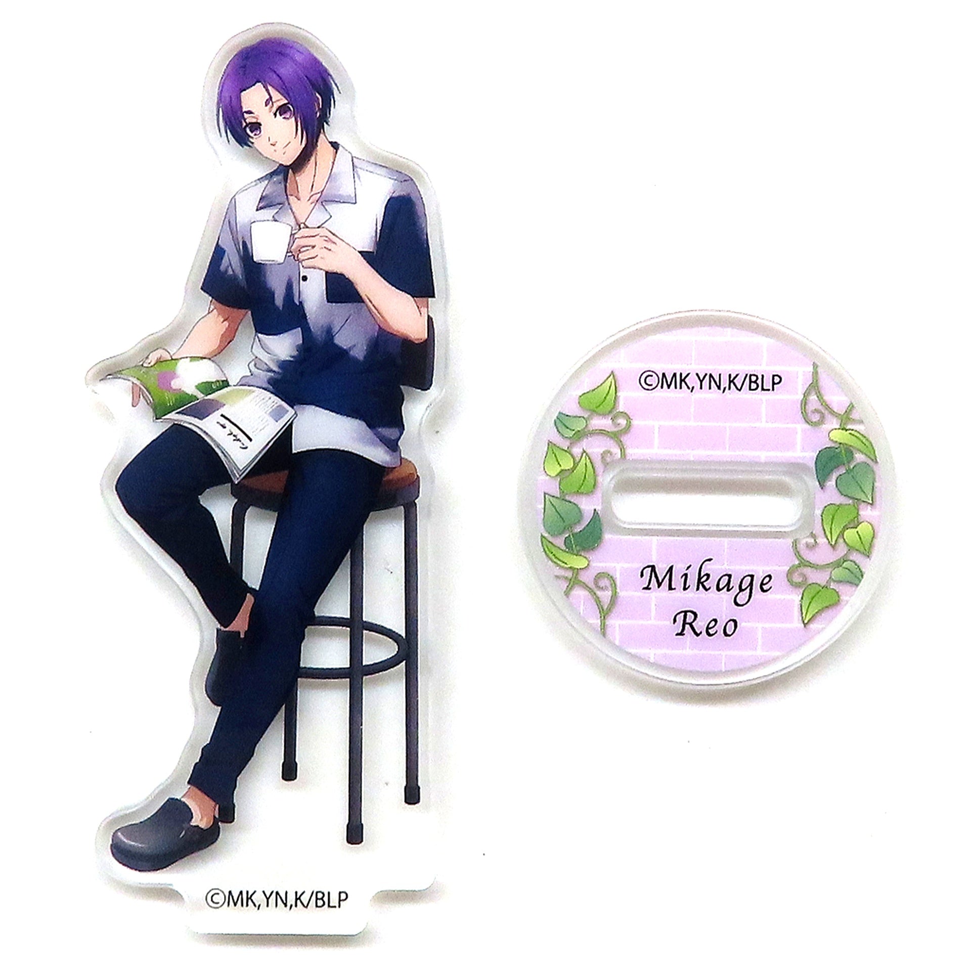 Reo Mikage Mini Mini Acrylic Stand Collection 22Curry_24 Blue Lock [USED]