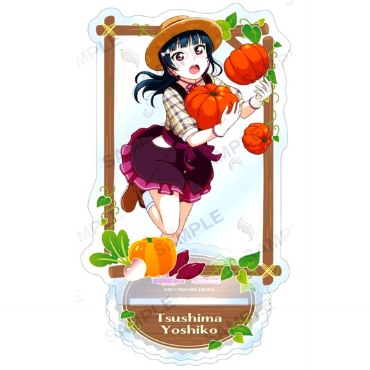 Yoshiko Tsushima Acrylic Stand Aqours Autumn Harvest Ver. Love Live! School Idol Festival [USED]