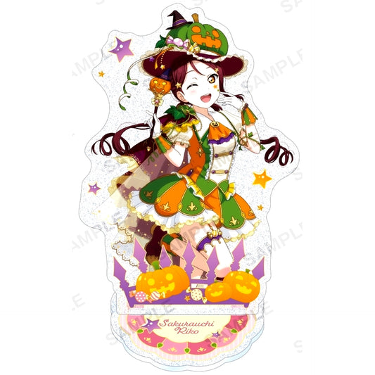 Riko Sakurauchi Aqours Fruitful Autumn Ver. Kirarin Acrylic Stand Love Live! School Idol Festival [USED]