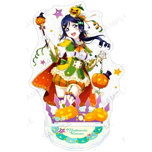 Kanan Matsuura Autumn Harvest Ver. Aqours Kirarin Acrylic Stand Love Live! School Idol Festival [USED]