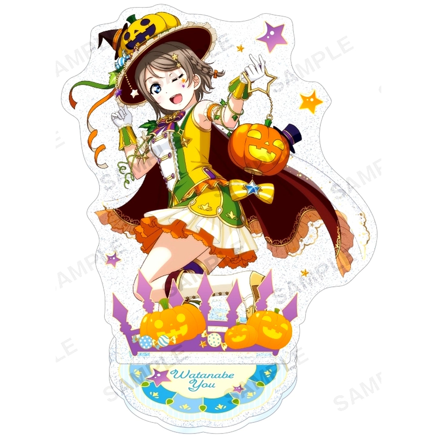 You Watanabe Aqours Fruitful Autumn Ver. Kirarin Acrylic Stand Love Live! School Idol Festival [USED]