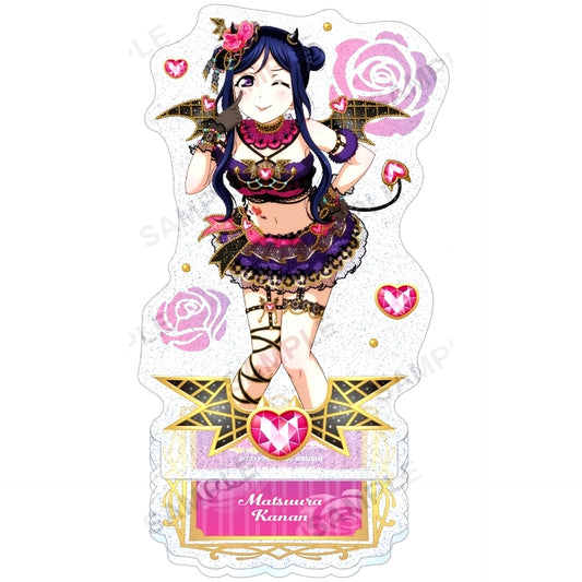 Kanan Matsuura Sparkling Acrylic Stand Aqours Little Devil Ver. Love Live! School Idol Festival [USED]
