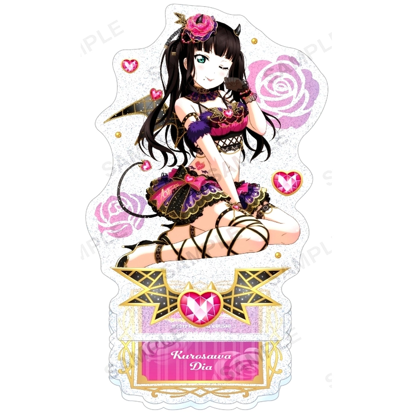 Dia Kurosawa Love Live! School Idol Festival Aqours Little Devil Ver. Kirarin Acrylic Stand [USED]