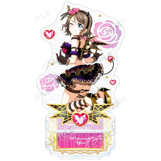 You Watanabe Aqours Little Devil Ver. Kirarin Acrylic Stand Love Live! School Idol Festival [USED]
