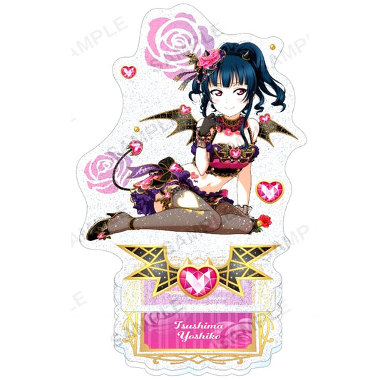 Yoshiko Tsushima Aqours Little Devil Ver. Kirarin Acrylic Stand Love Live! School Idol Festival [USED]