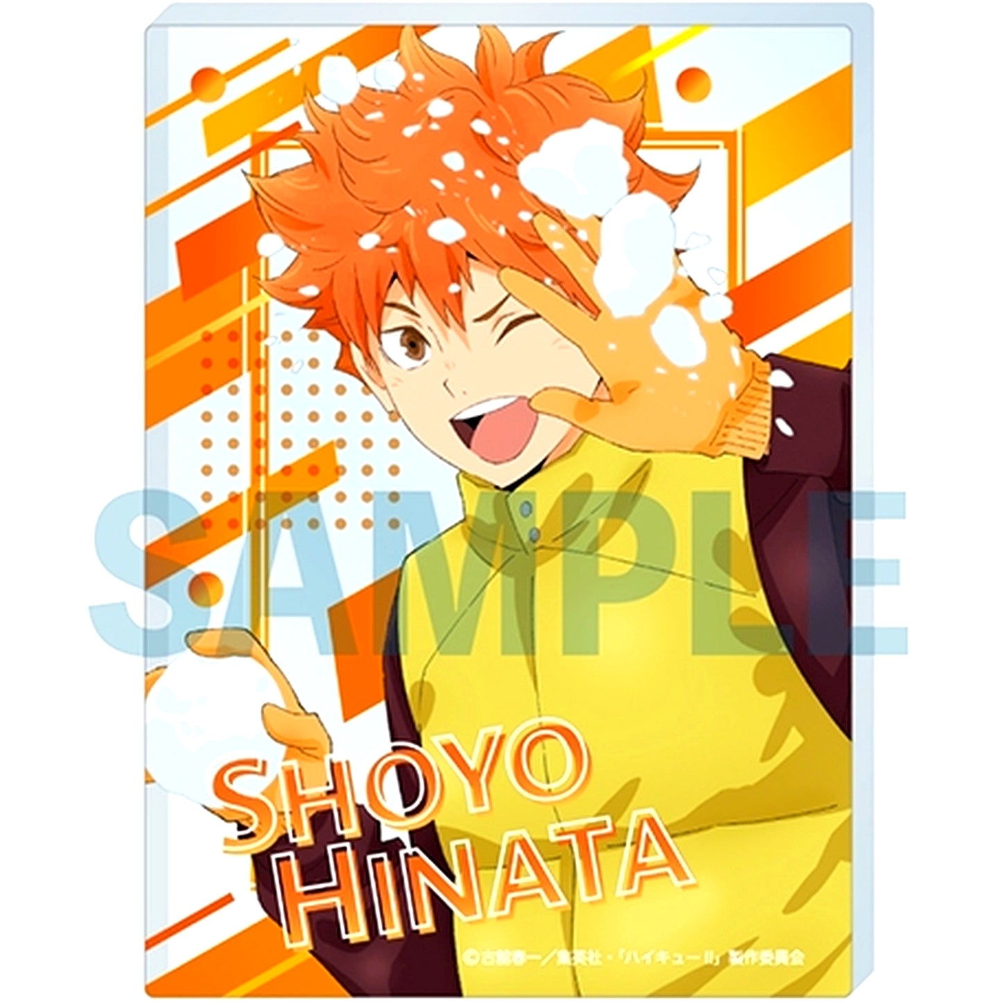 1. Shoyo Hinata Acrylic Block Haikyu!! [USED]