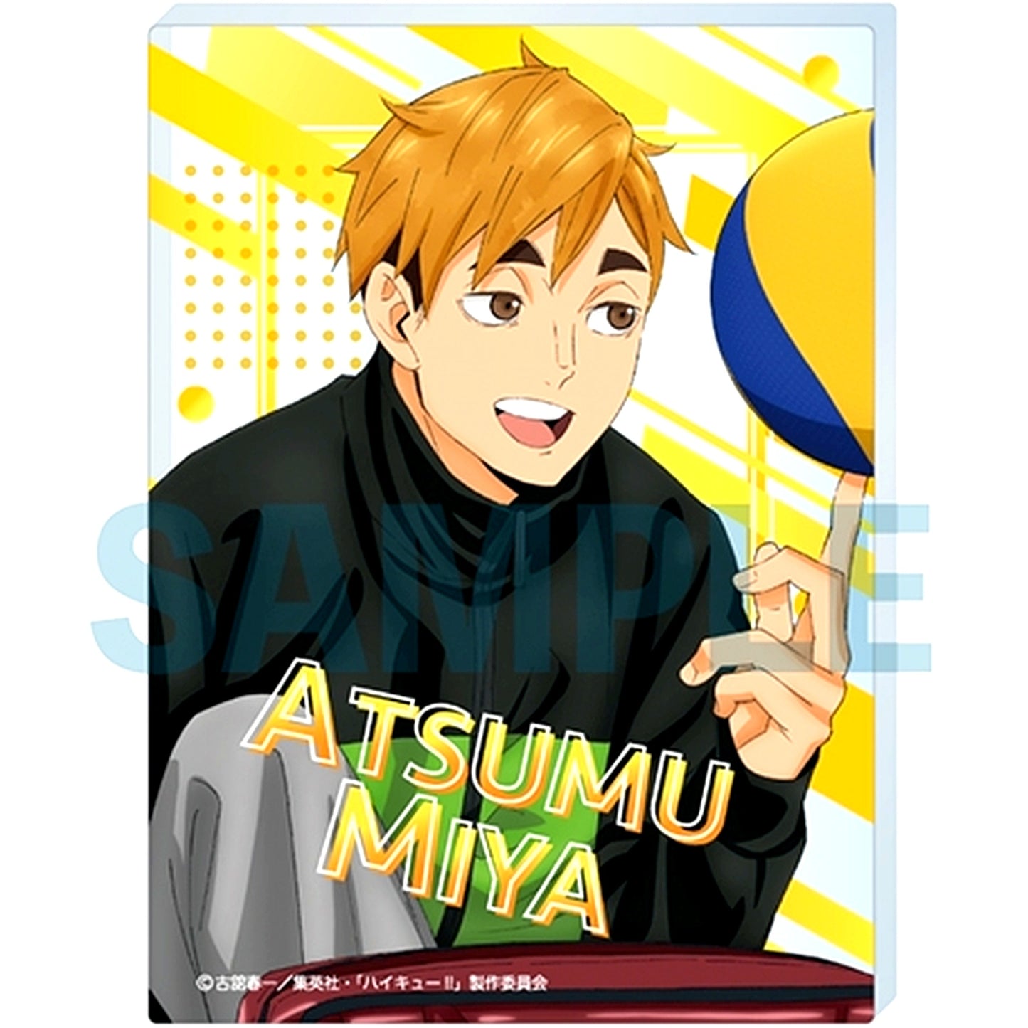 5. Atsumu Miya Acrylic Block Haikyu!! [USED]