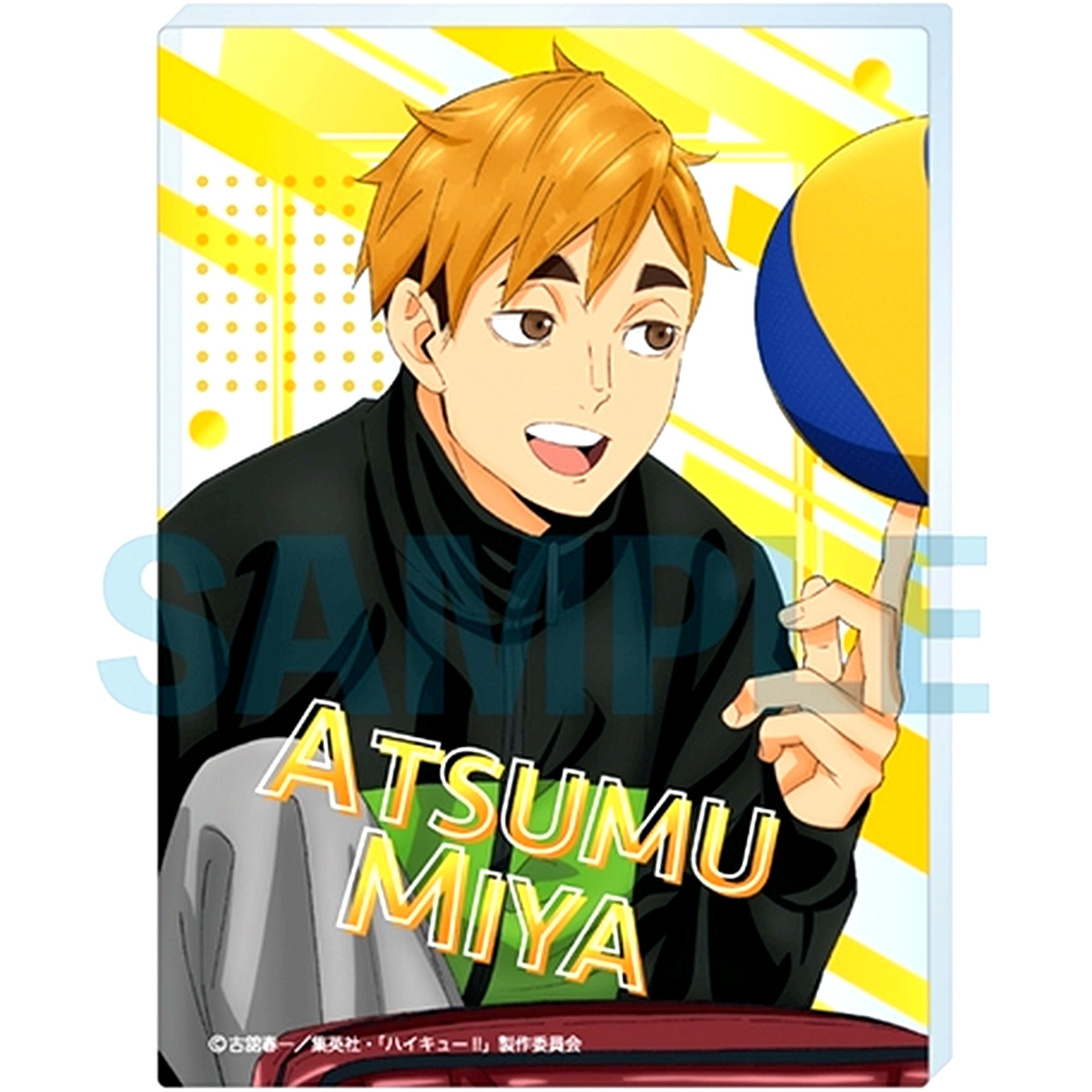 5. Atsumu Miya Acrylic Block Haikyu!! [USED]