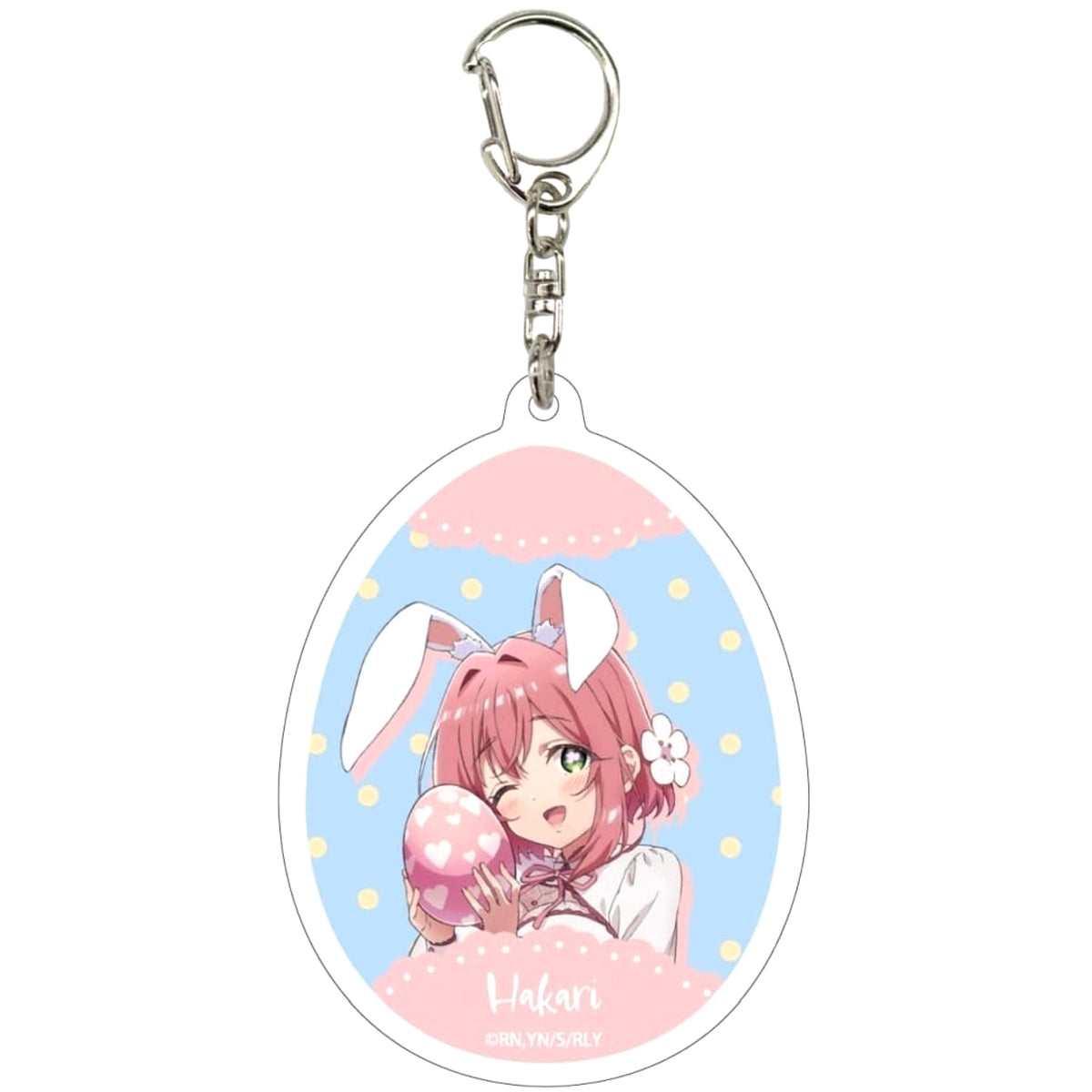 The 100 Girlfriends Who Really, Really, Really, Really, Really Love You Hakari Hanazono Acrylic Keychain Original Illustration No.03 Keychains [USED]