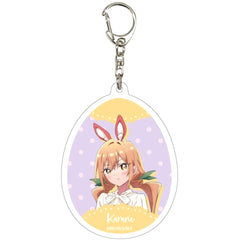 The 100 Girlfriends Who Really, Really, Really, Really, Really Love You Karane Inda Acrylic Keychain Original Illustration No.03 Keychains [USED]