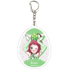 The 100 Girlfriends Who Really, Really, Really, Really, Really Love You Kusuri Yakuzen Acrylic Keychain Original Illustration No.03 Keychains [USED]