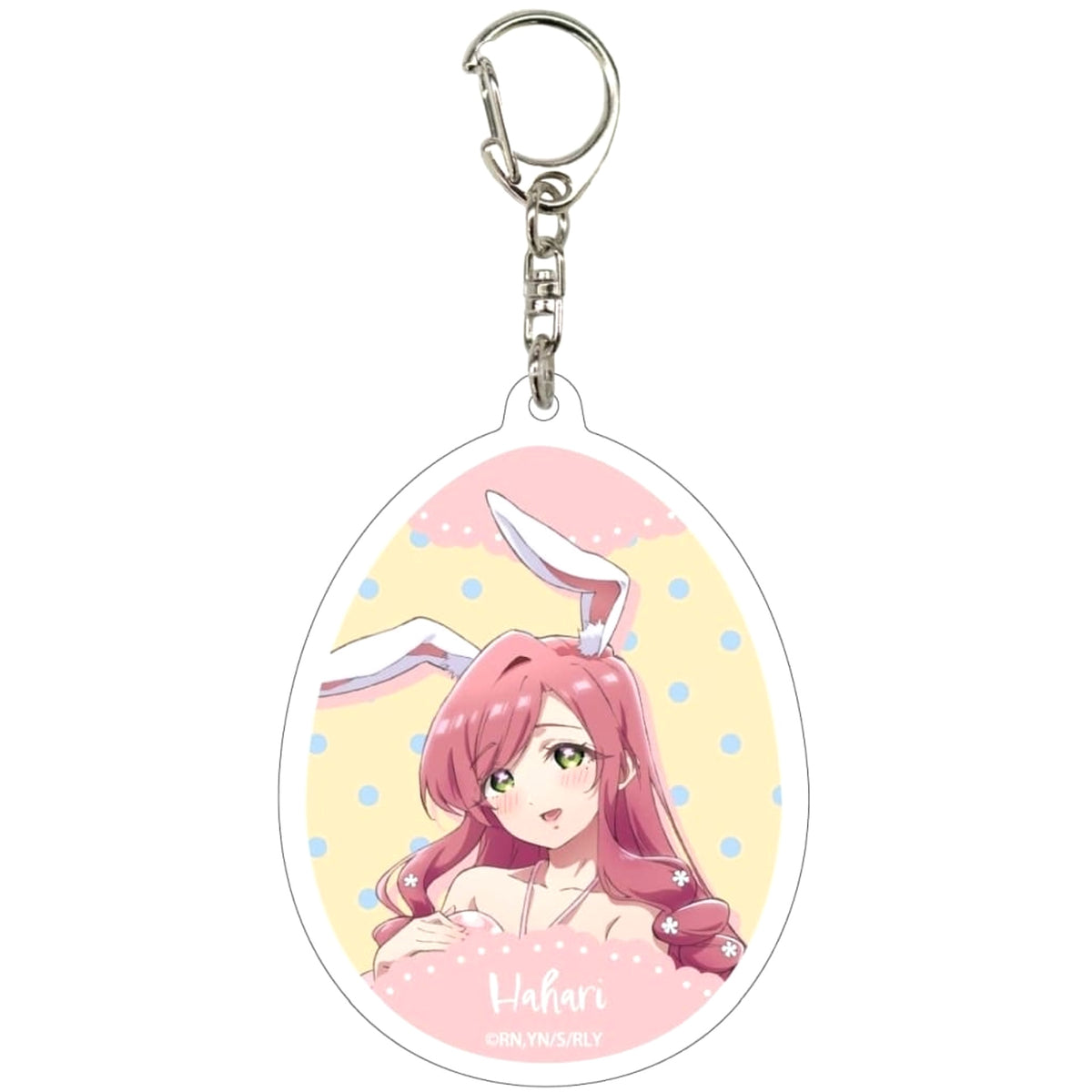The 100 Girlfriends Who Really, Really, Really, Really, Really Love You Hahari Hanazono Acrylic Keychain Original Illustration No.03 Keychains [USED]