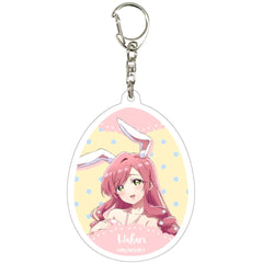 The 100 Girlfriends Who Really, Really, Really, Really, Really Love You Hahari Hanazono Acrylic Keychain Original Illustration No.03 Keychains [USED]