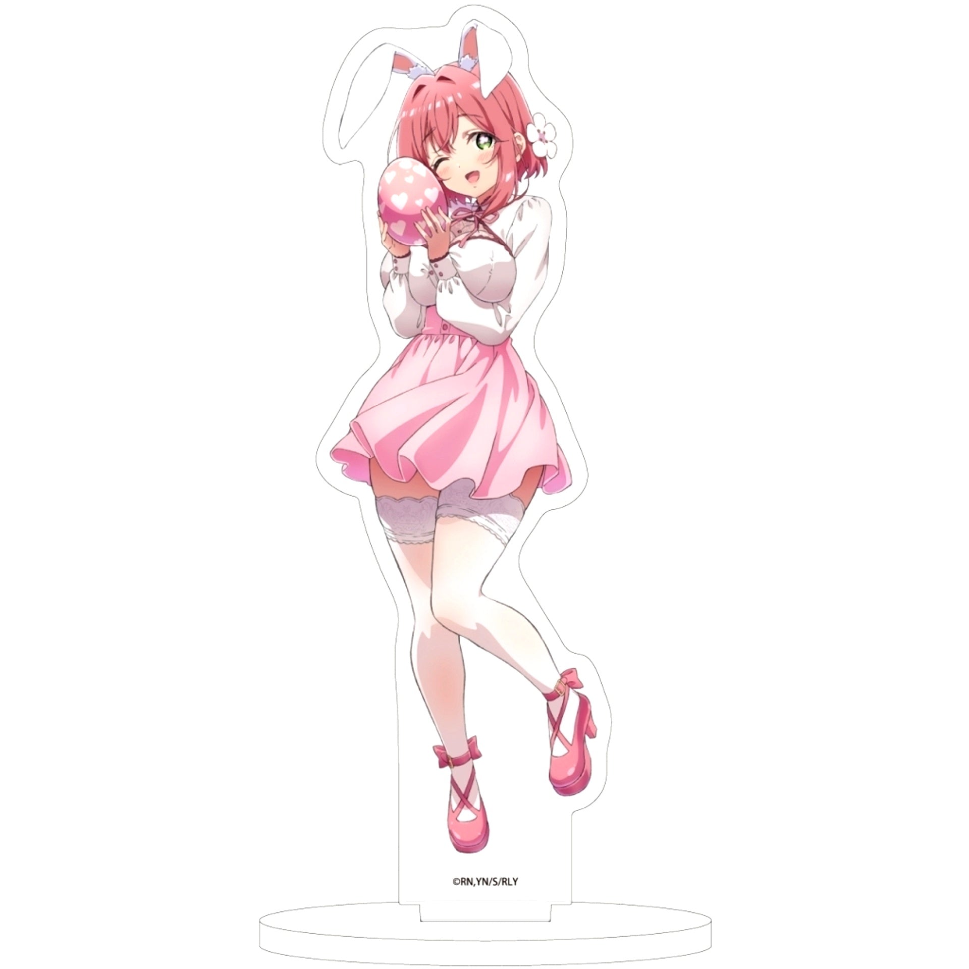 Hakari Hanazono Illustration 01. The 100 Girlfriends Who Really, Really, Really, Really, Really Love You Acrylic Stand [USED]