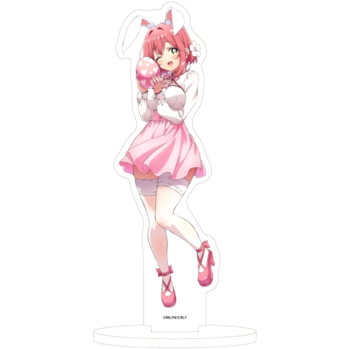 Hakari Hanazono Illustration 01. The 100 Girlfriends Who Really, Really, Really, Really, Really Love You Acrylic Stand [USED]