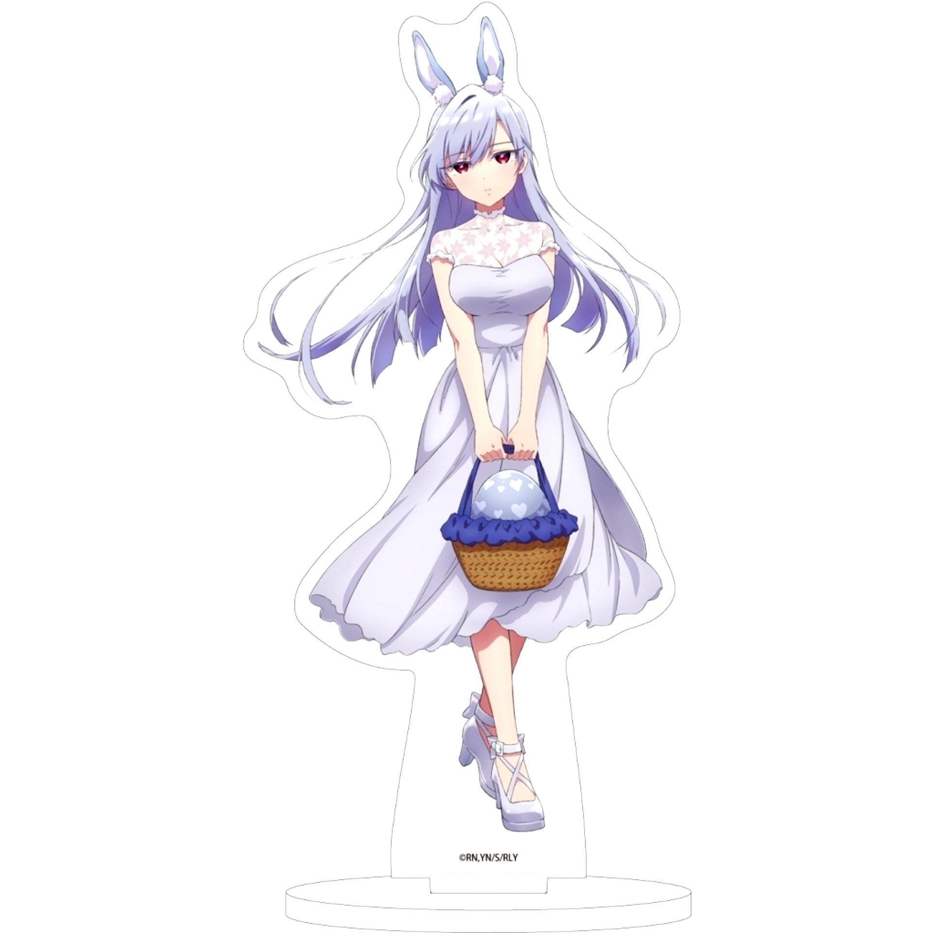 Nano Eiai 04. Illustration Acrylic Stand The 100 Girlfriends Who Really, Really, Really, Really, Really Love You [USED]