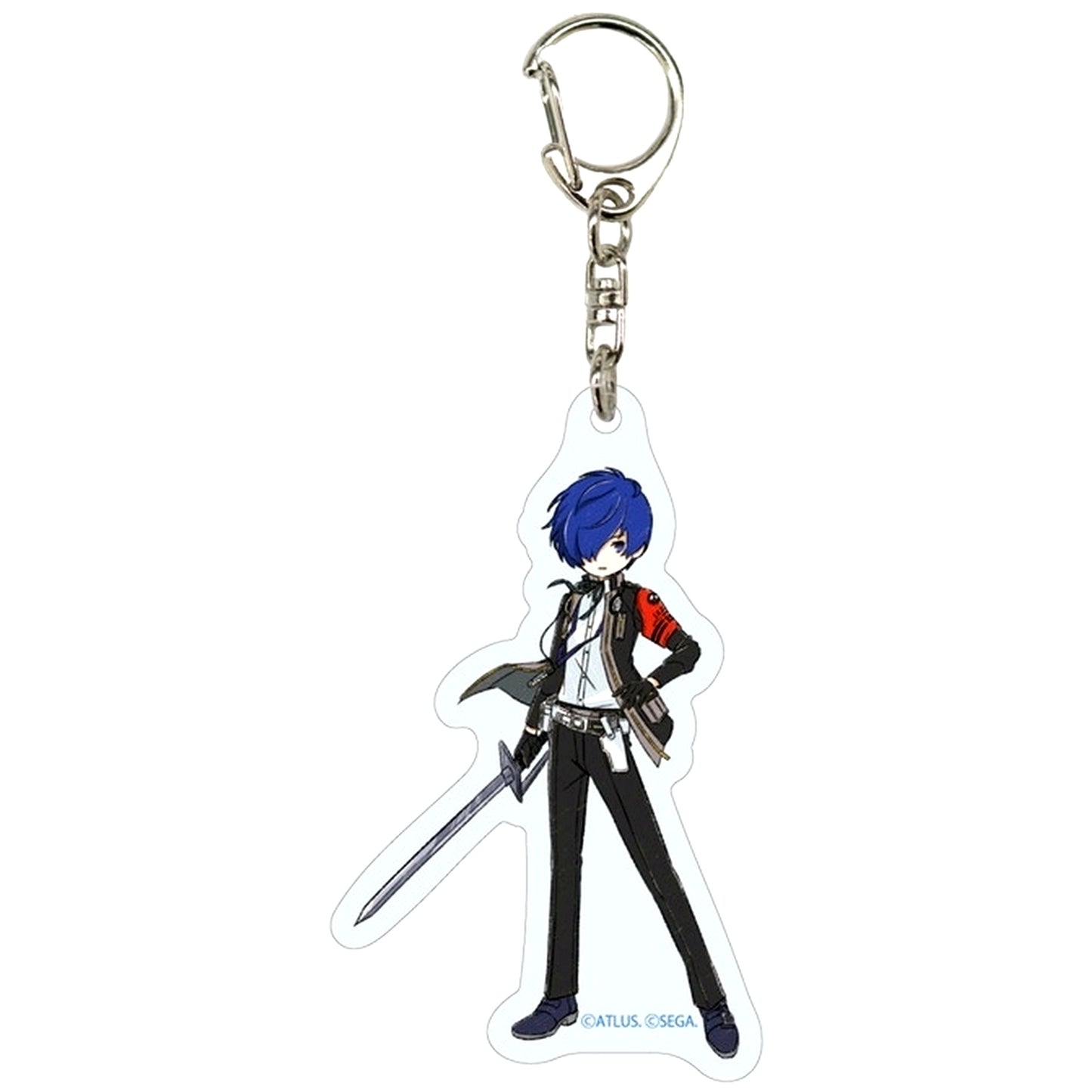 Protagonist Persona 3 Reload Acrylic Keychain 01 GraffArt Illustration [USED]