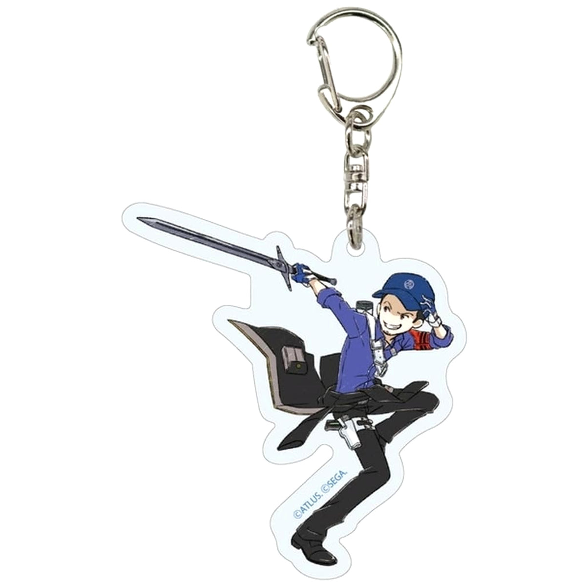 Persona 3 Reload Junpei Iori Acrylic Keychain 01. Graph Art Illust Keychains [USED]