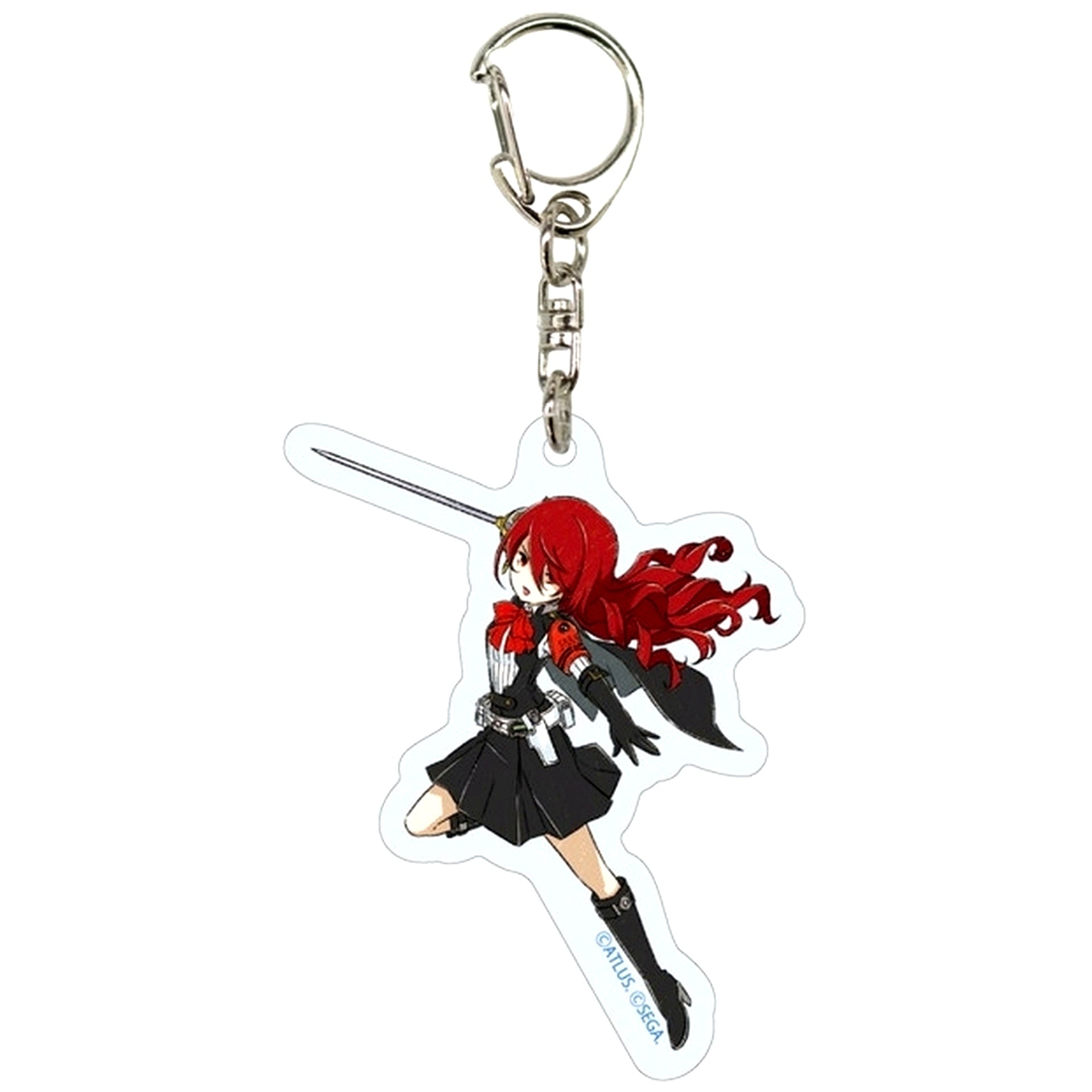 Mitsuru Kirijo Persona 3 Reload Acrylic Keychain 01 GraffArt Illustration [USED]
