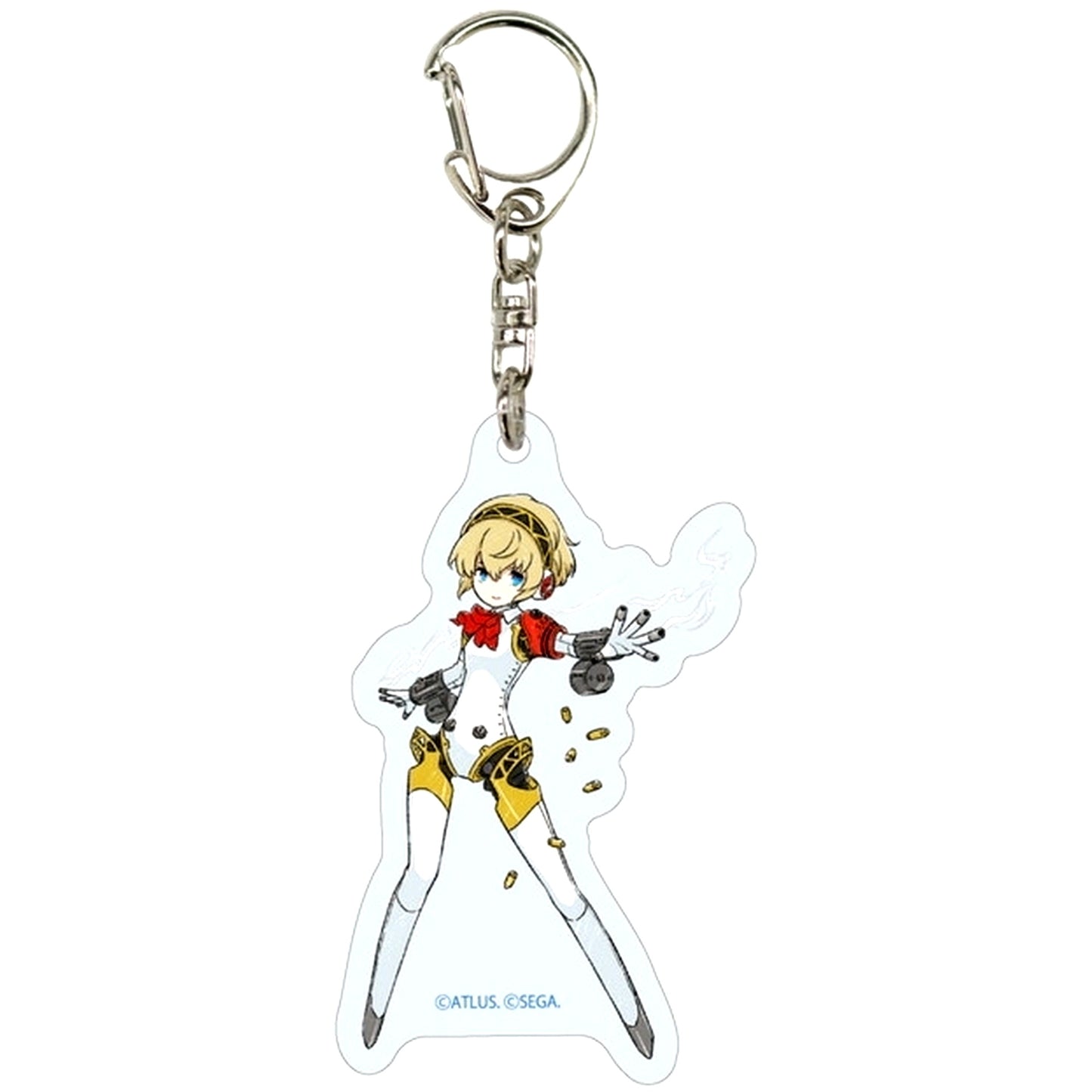 Aigis Persona 3 Reload Acrylic Keychain 01 GraffArt Illustration [USED]