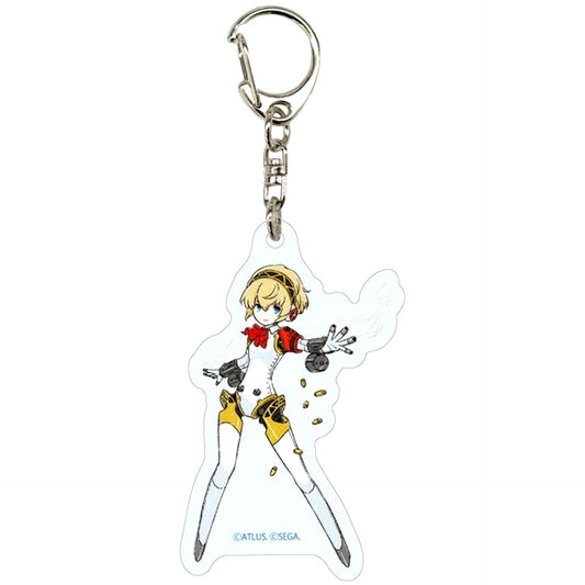 Aigis Persona 3 Reload Acrylic Keychain 01 GraffArt Illustration [USED]