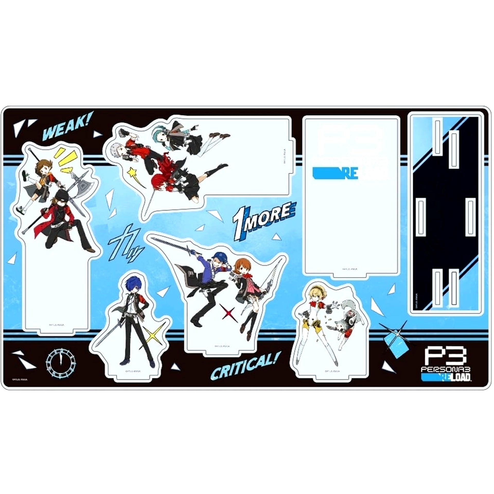 Persona 3 Reload No.01 GraffArt Illustration Premium Acrylic Diorama Plate [USED]