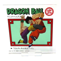 Ichiban Kuji Dragon Ball DRAGON HISTORY Acrylic Stand Yamcha vs Tien Shinhan Prize E Acrylic Stands [USED]