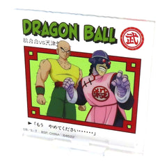 Dragon Ball Ichiban Kuji Dragon History Tao Pai Pai vs Tien Shinhan Acrylic Stand Prize E Acrylic Stands [USED]