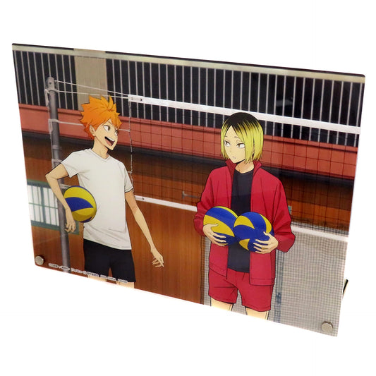 Haikyu!! Shoyo Hinata Kenma Kozume Ichiban Kuji 10th Anniversary! Acrylic Board Prize C Acrylic Stands [USED]